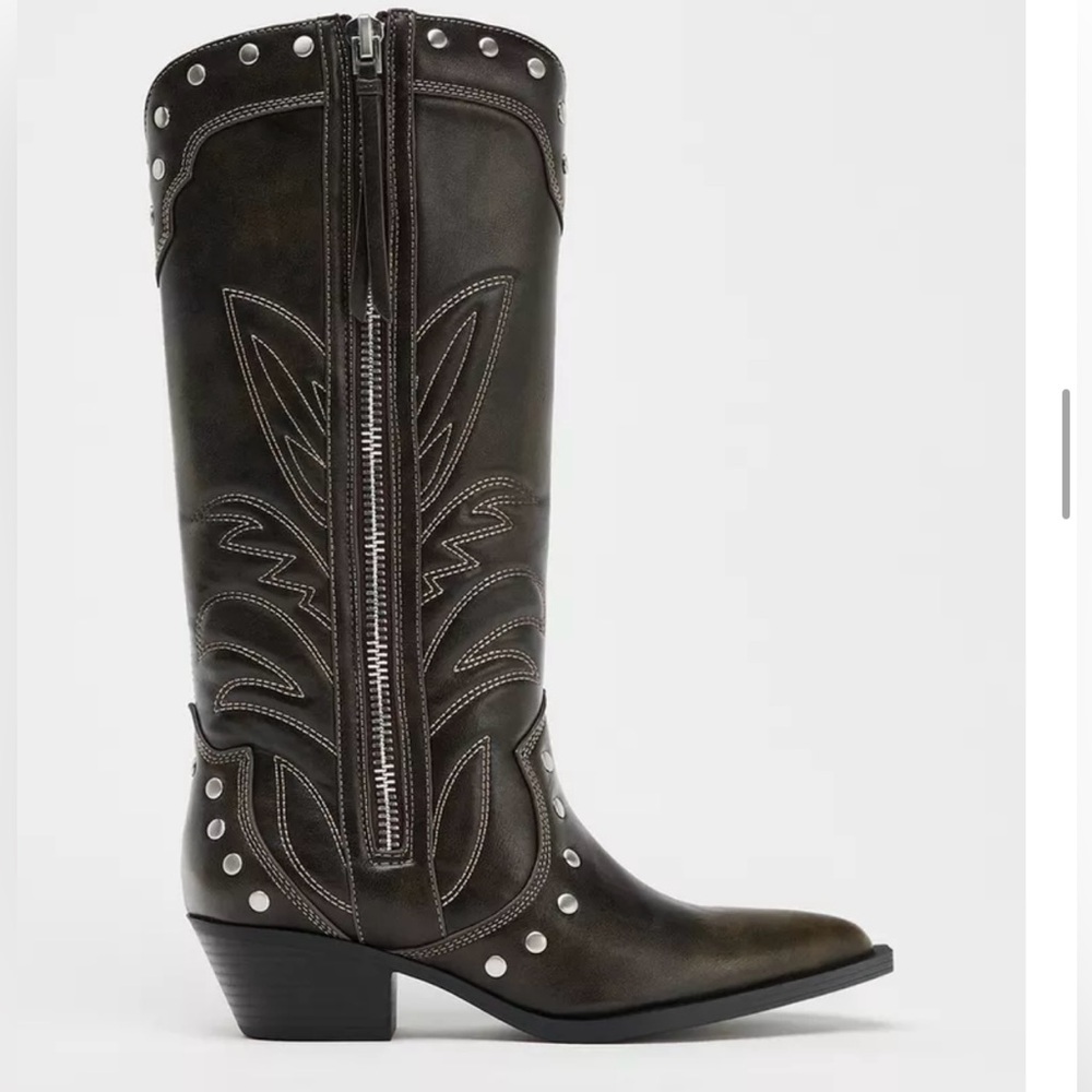 Women's Black Western Boots